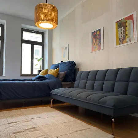 Stilvoller Altbau Mit Balkon - 10 Min To Center Lipsk