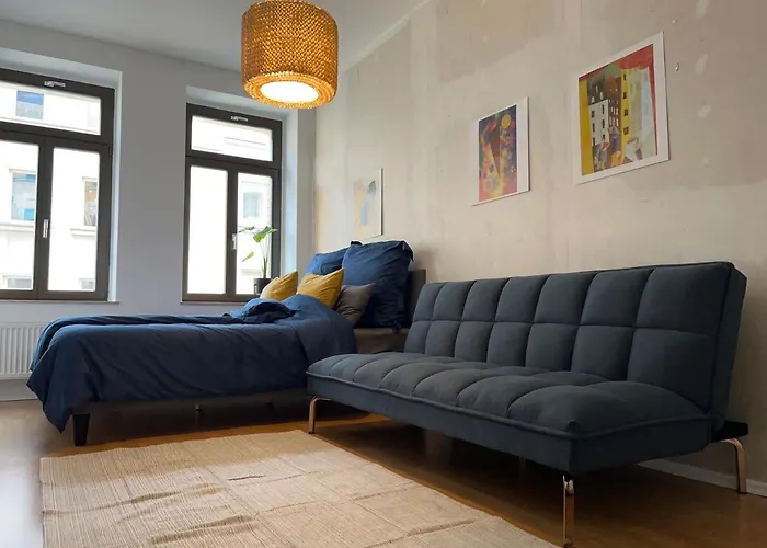 Stilvoller Altbau Mit Balkon - 10 Min To Center Leipzig